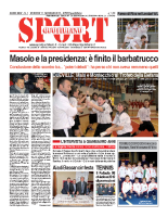 N.1 – Prima pagina SportQuotidiano del 11 gennaio 2013 