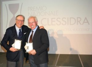 Claudio Pasqualin e Nevio Scala con il Premio ricevuto a Sansepolcro