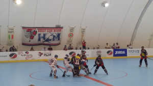 Gara 5 finale di pay off hockey Milano Vicenza