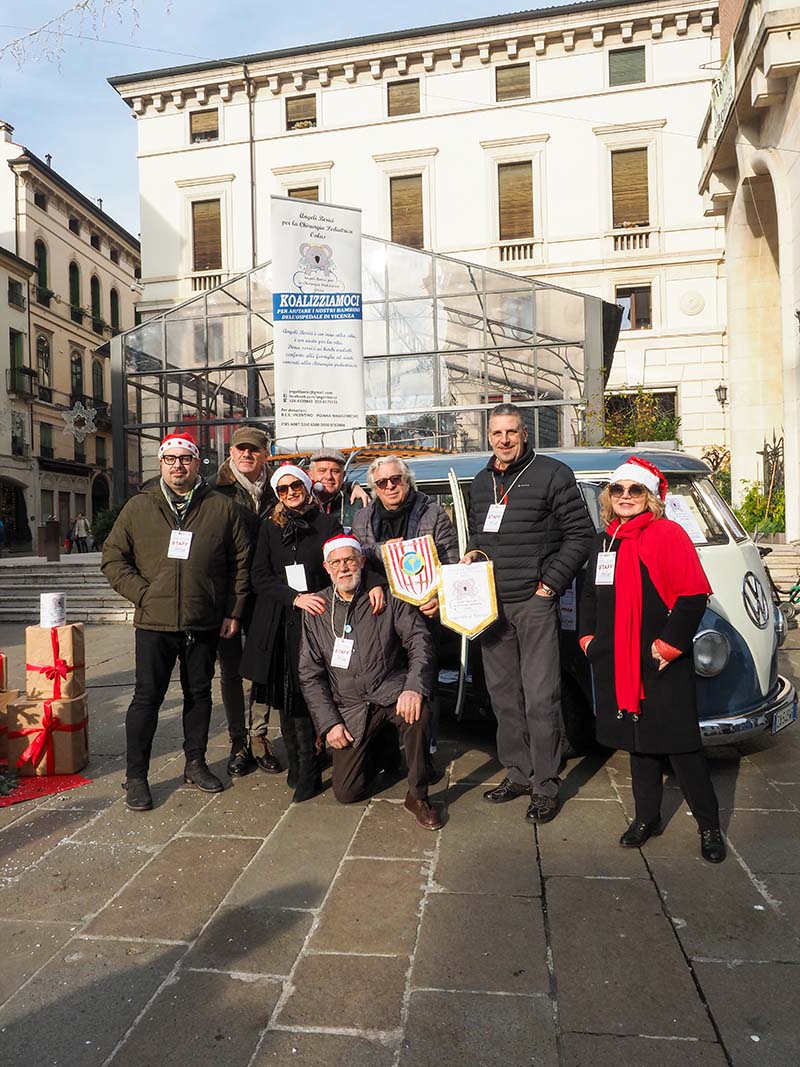Angeli berici a sostegno del reparto pediatrico del San Bortolo a Vicenza