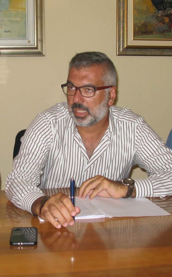 Il sindaco Luca Ferazzoli
