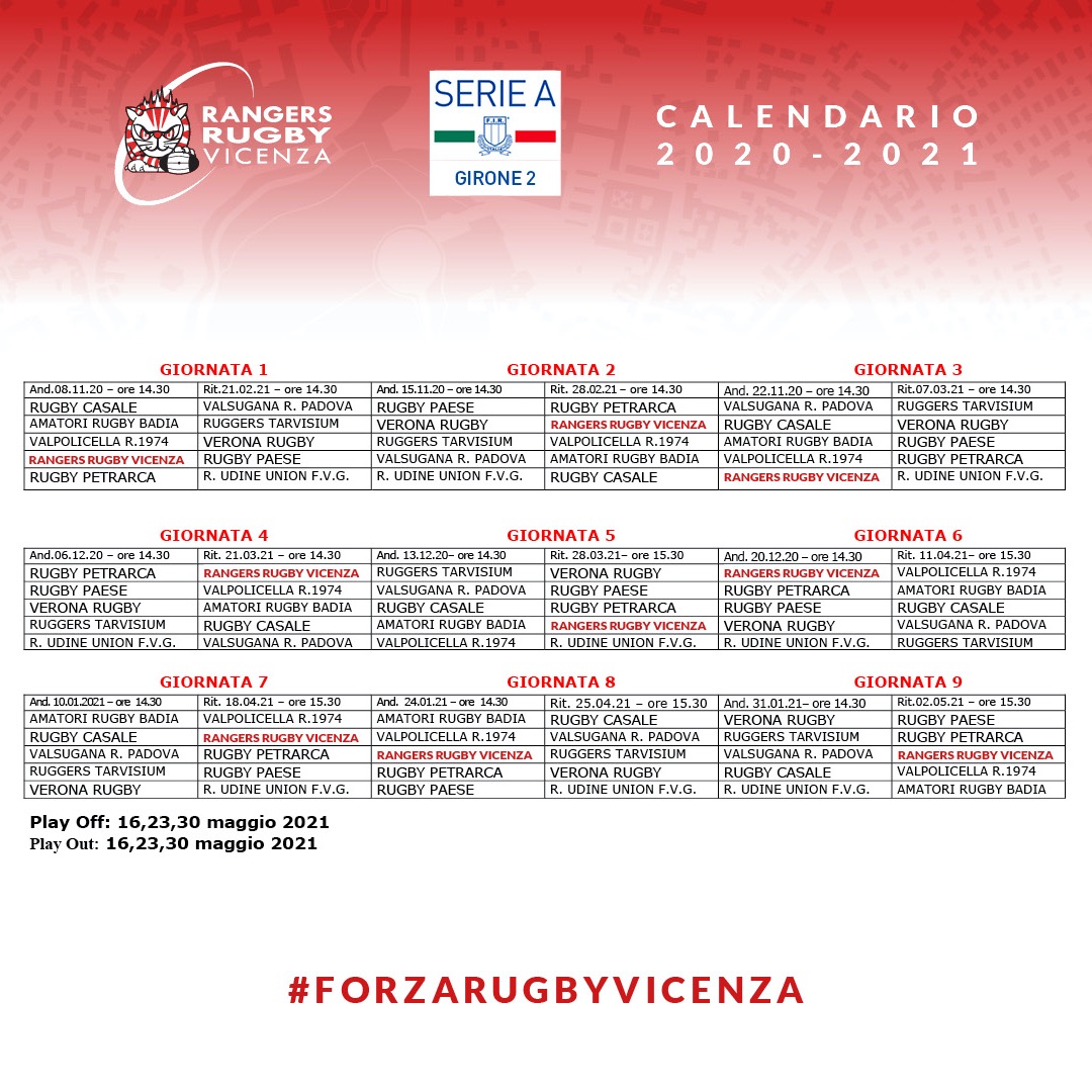 Calendario Tascabile Serie A – Stagione 2020/2021
