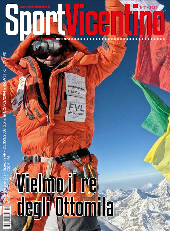 La prima pagina di SPORT vicentino in edicola a novembre